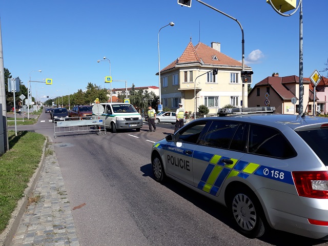 Znojmo odklon dopravy během vinobraní