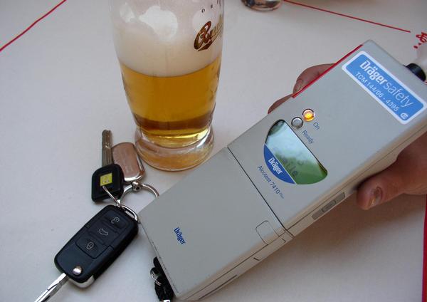 alkohol k řízení nepatří