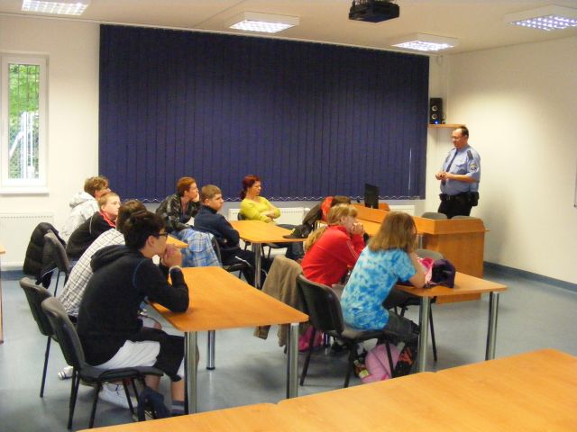 beseda se strážníkem