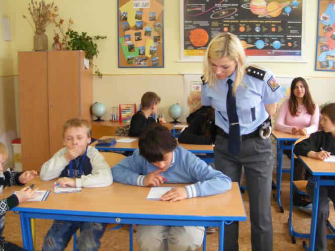 beseda ve speciální škole Votice