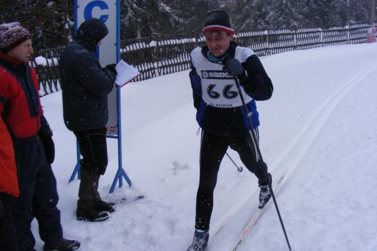 běžecké závody Zadov- 29. 1. 2010
