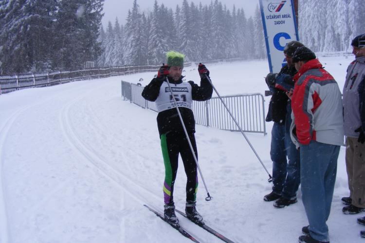 běžecké závody Zadov- 29. 1. 2010 