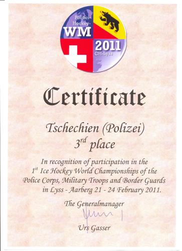 certifikát