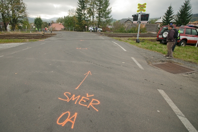 ch) místo střetu 