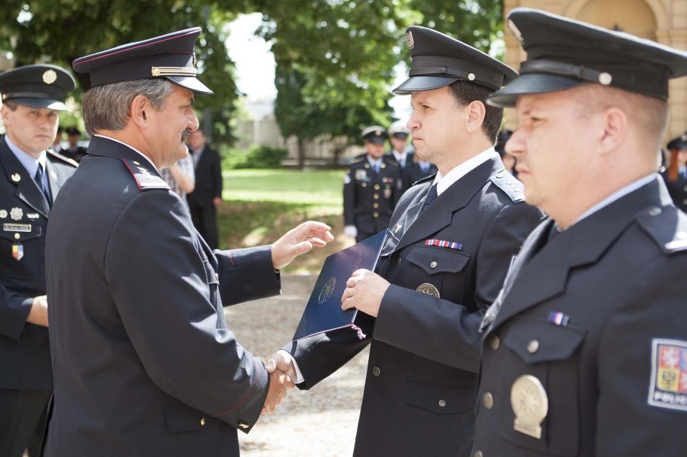 čin roku - policisté OOP Unhošť