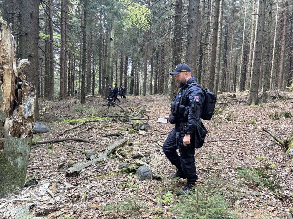 cvičení IZS - pátrání po pohřešovaných osobách