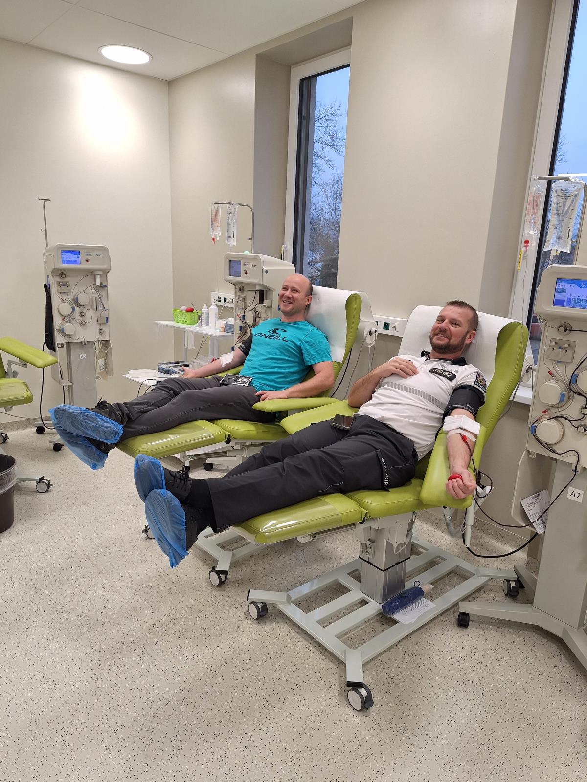 dárci krve - policisté z Trutnovska