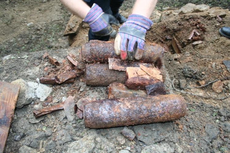 dělostřelecké granáty 1