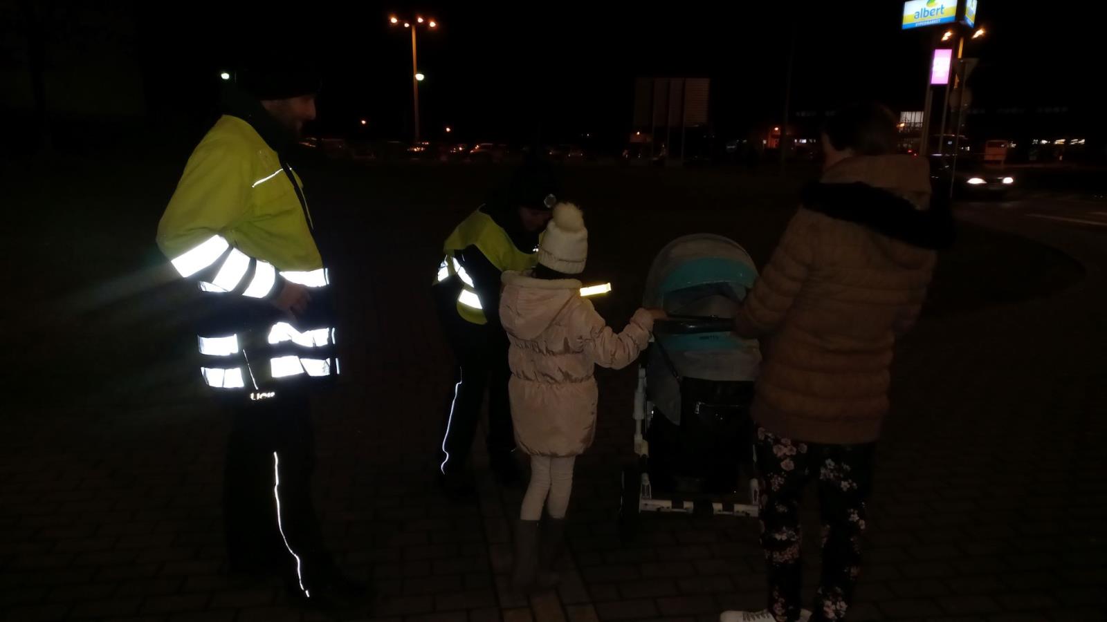 dohled u přechodů pro chodce