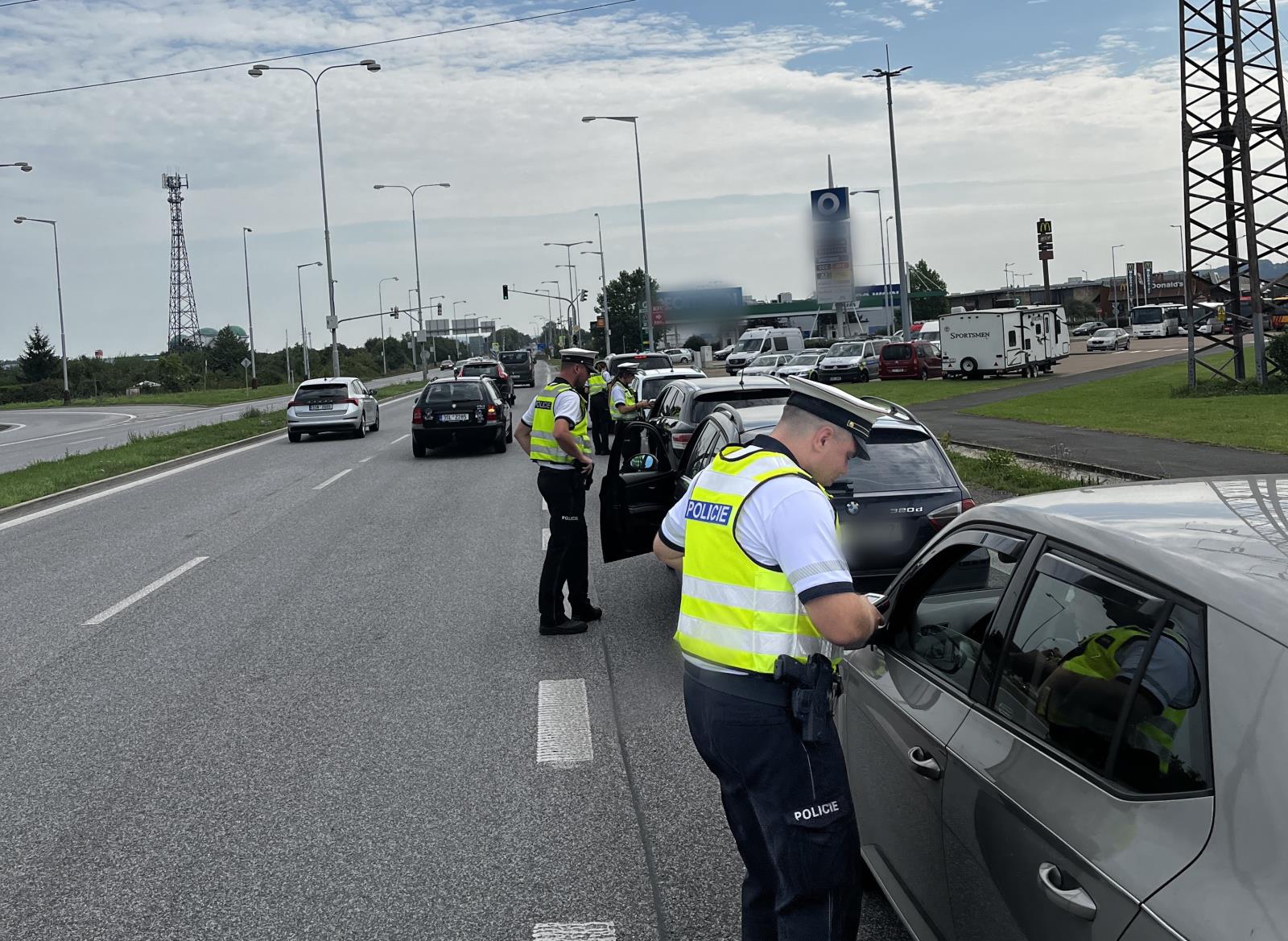 dopravní kontroly MB