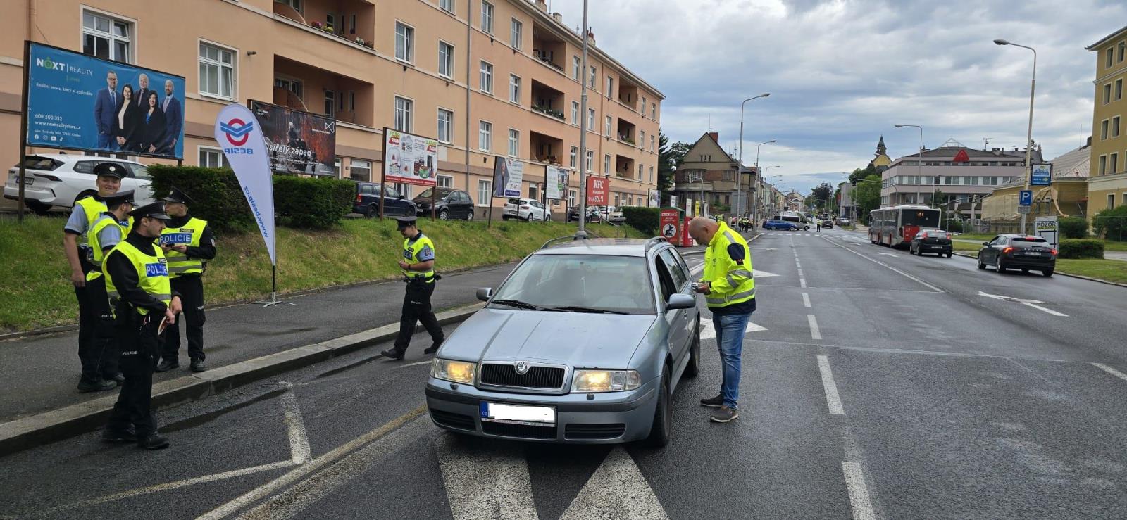 dopravní kontroly v rámci řízení křižovatky