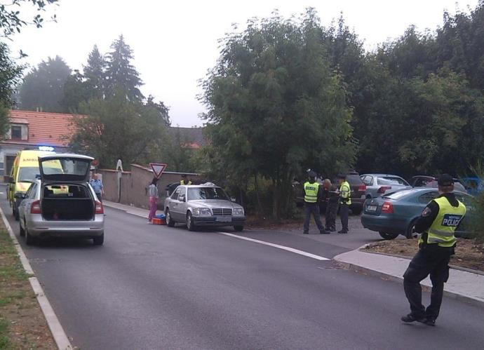 dopravní nehoda Jílové u Prahy