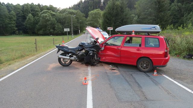 dopravní nehoda Jindřichov