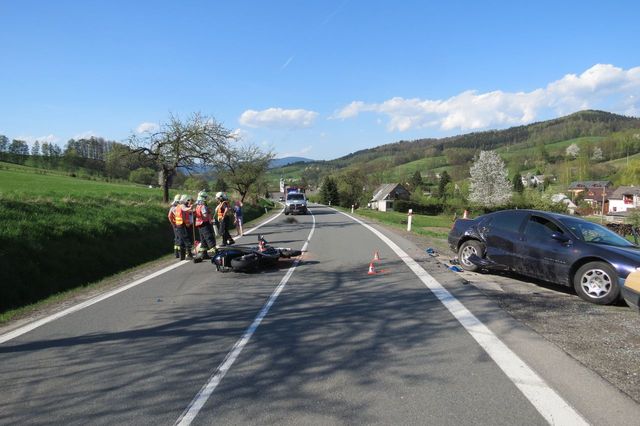 dopravní nehoda Sobotín