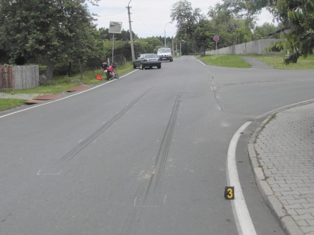 dopravní nehoda - motocyklista
