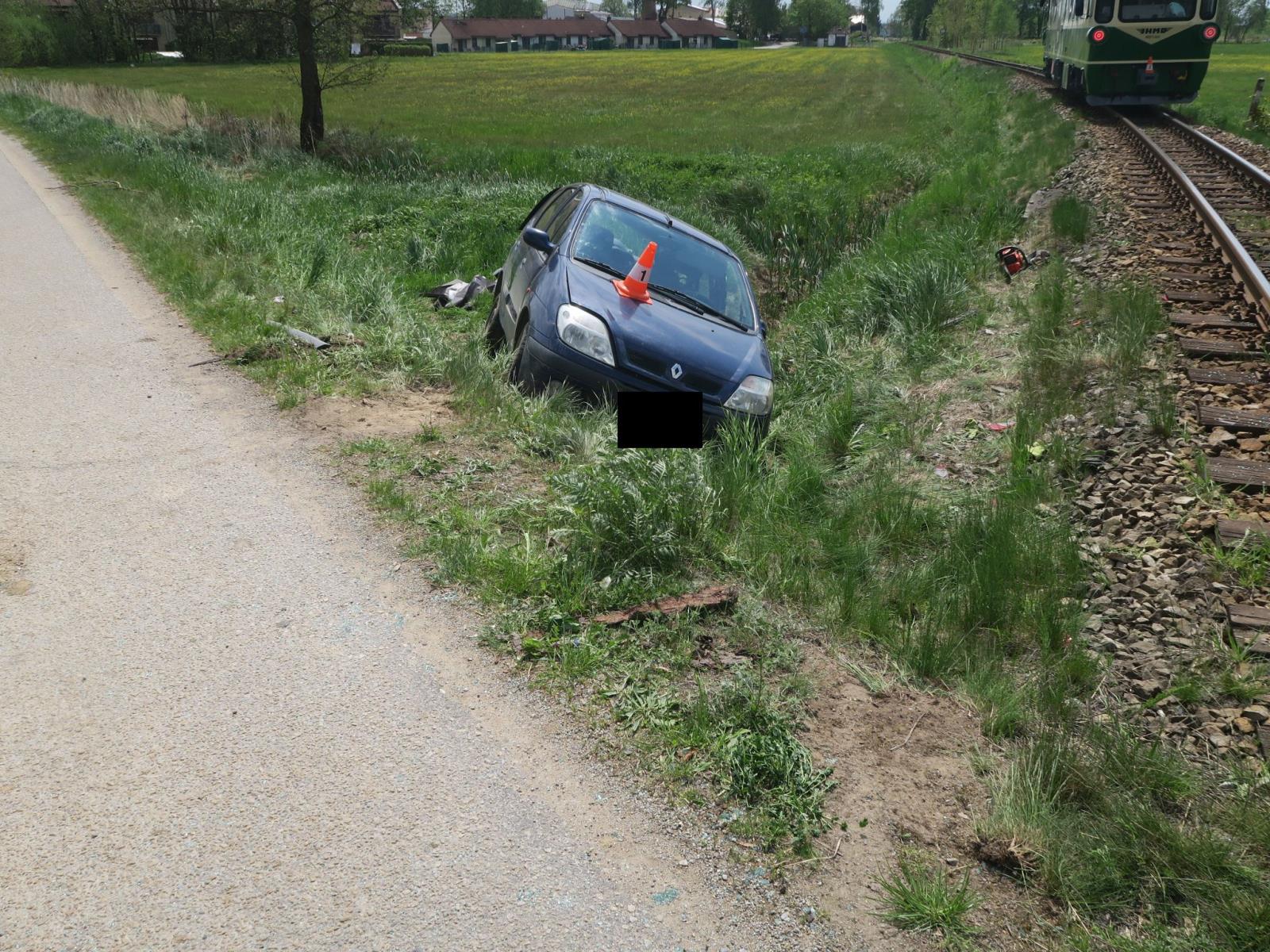 dopravní nehoda na železnici