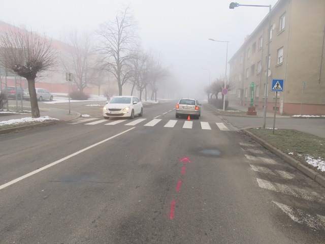 dopravní nehoda v Holešově