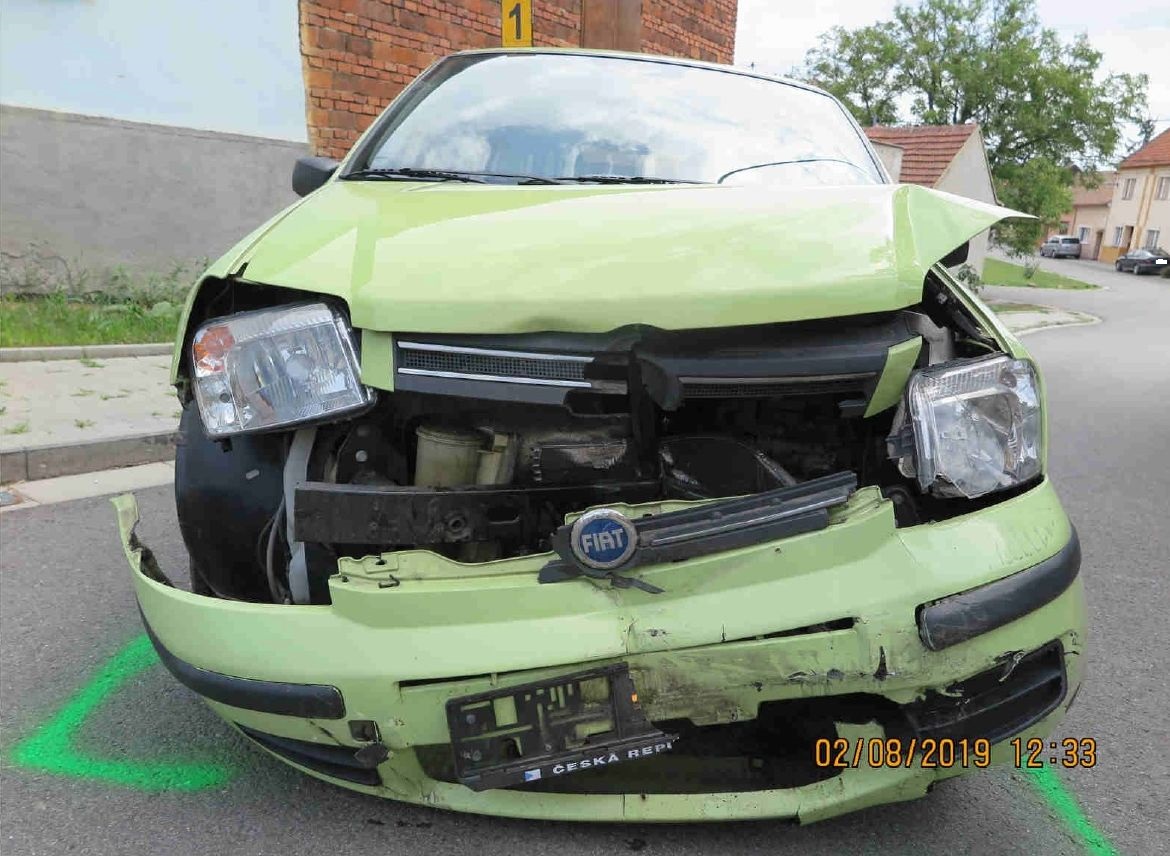 dopravní nehoda v Uherském Ostrohu