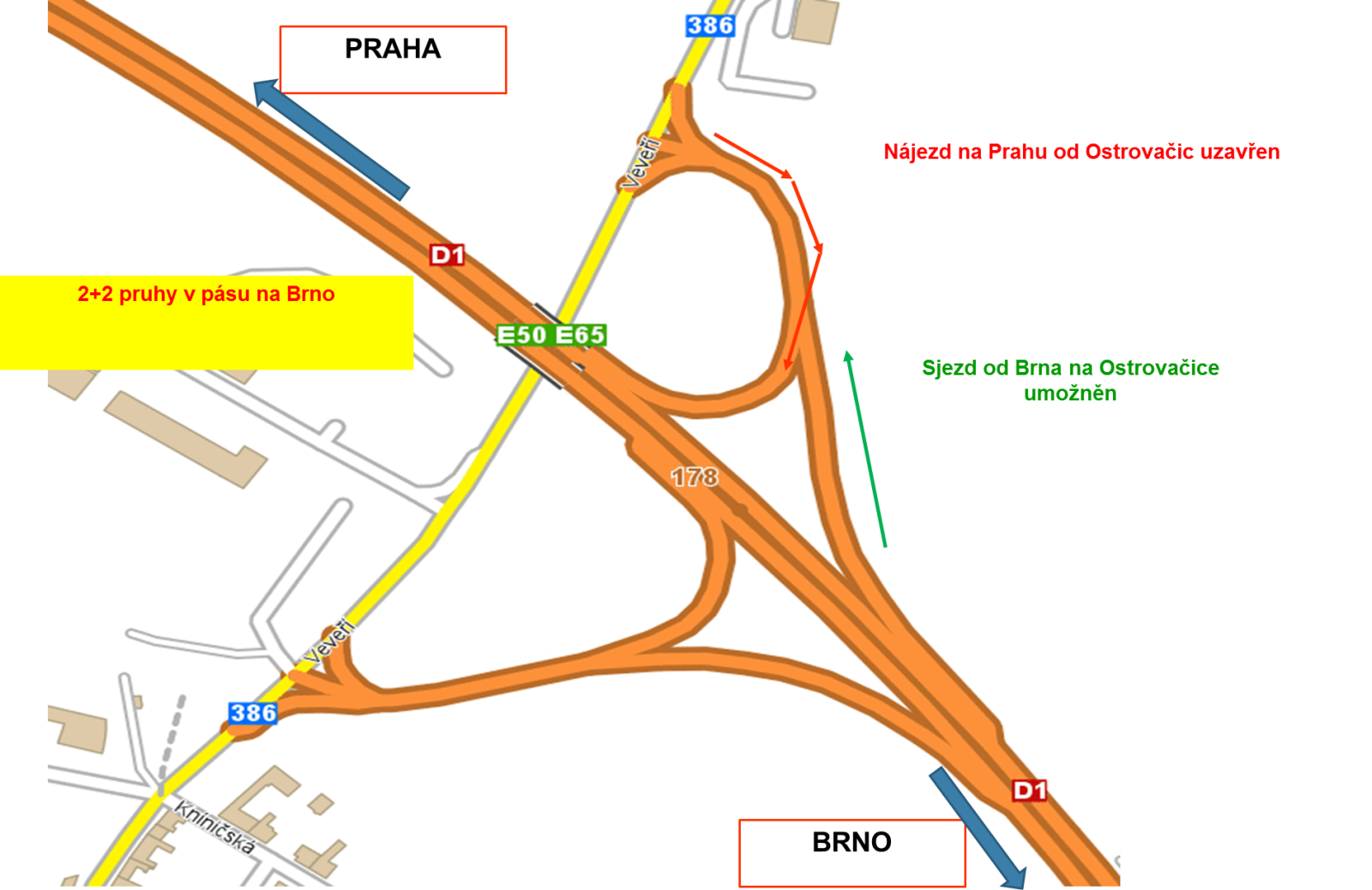 exit 178 uzavřený nájezd na D1 směr Praha.png