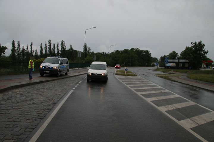 foto místa dopravní nehody