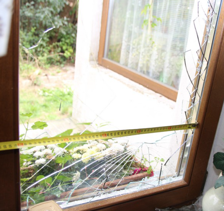 foto z míst vloupání