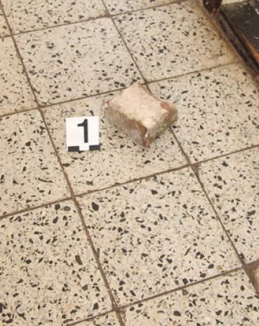 foto z míst vloupání