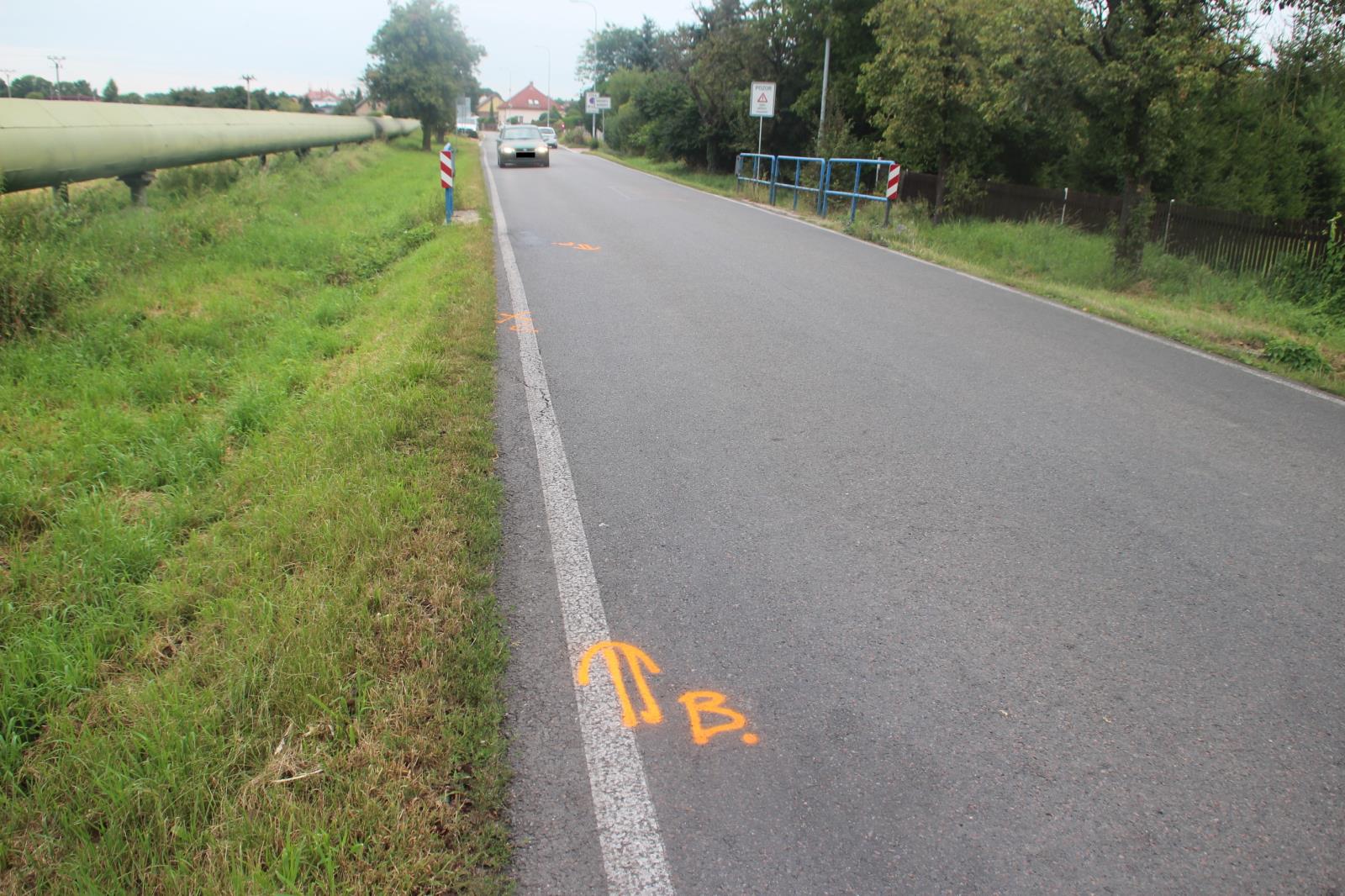 foto z místa nehody