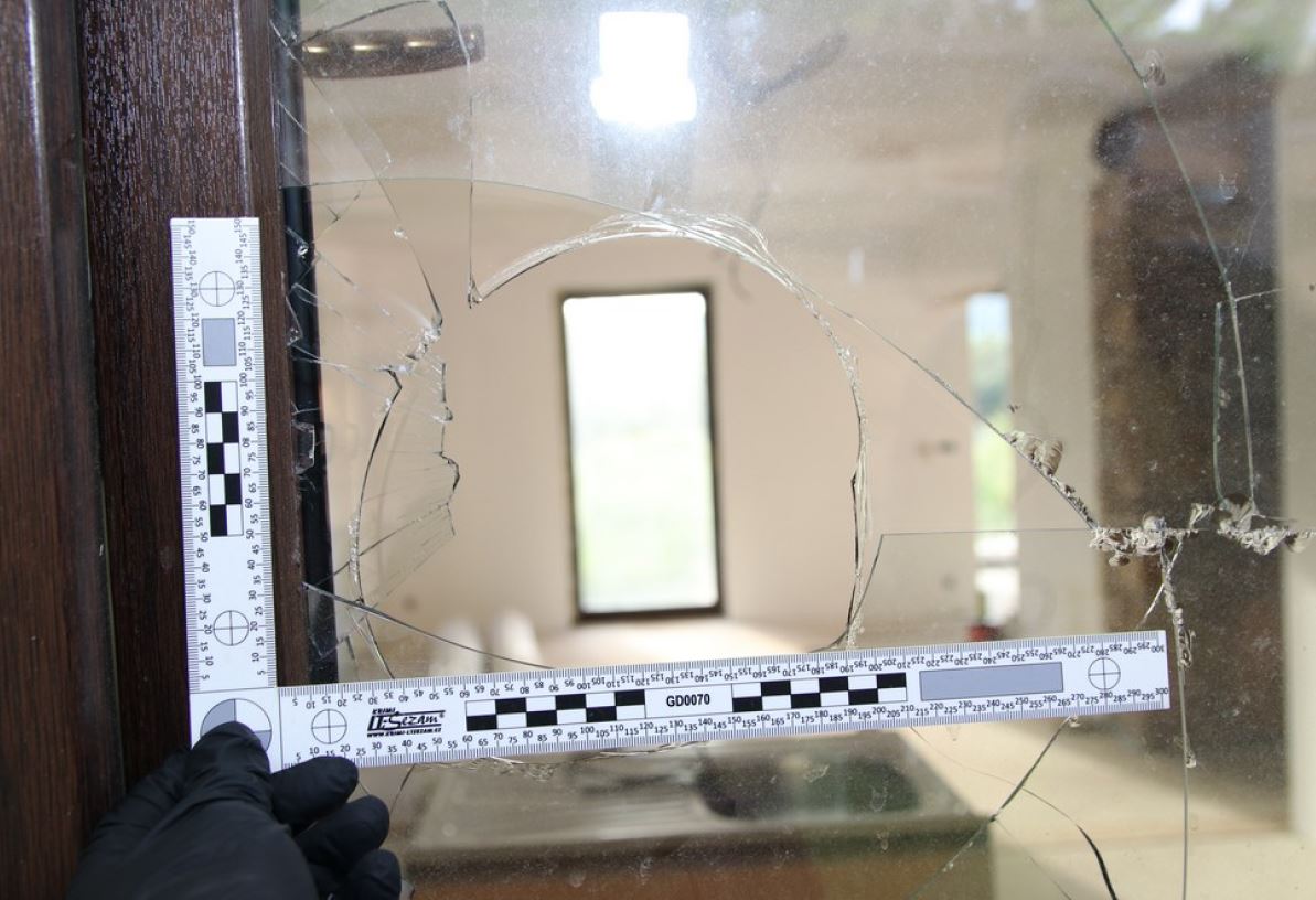 foto z ohledání místa činu