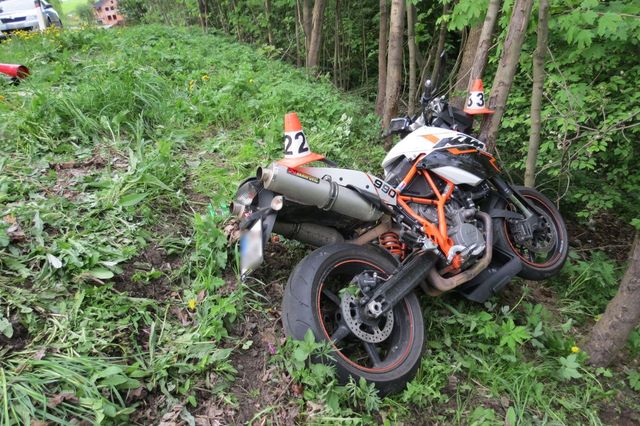 havárie motocyklu
