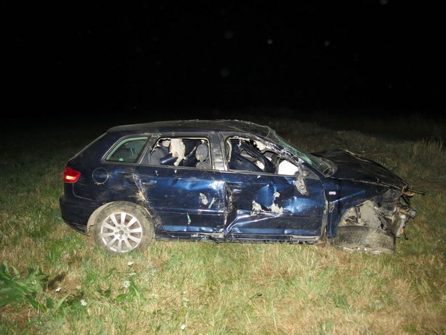 havárie vozidla u Jestřebí