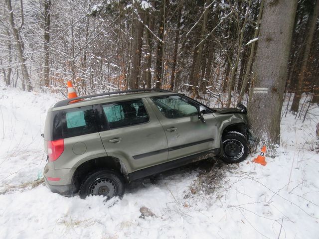 havárie vozu Bělá pod Pradědem