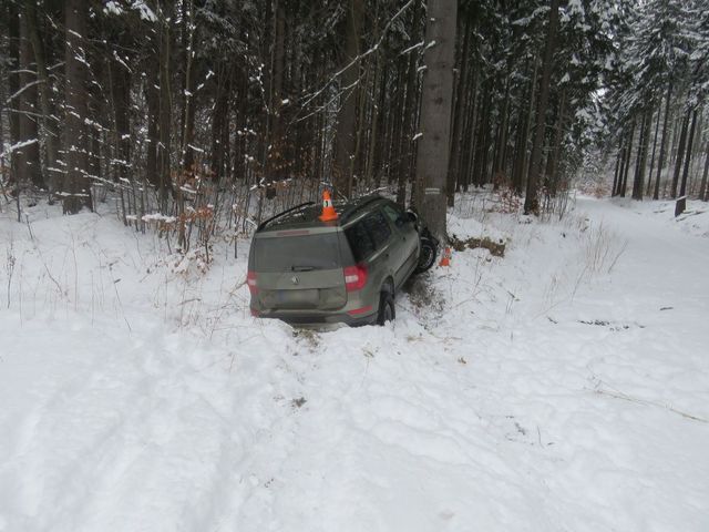 havárie vozu Bělá pod Pradědem