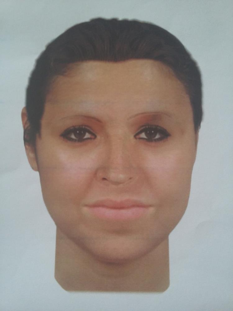 identikit neznámé ženy