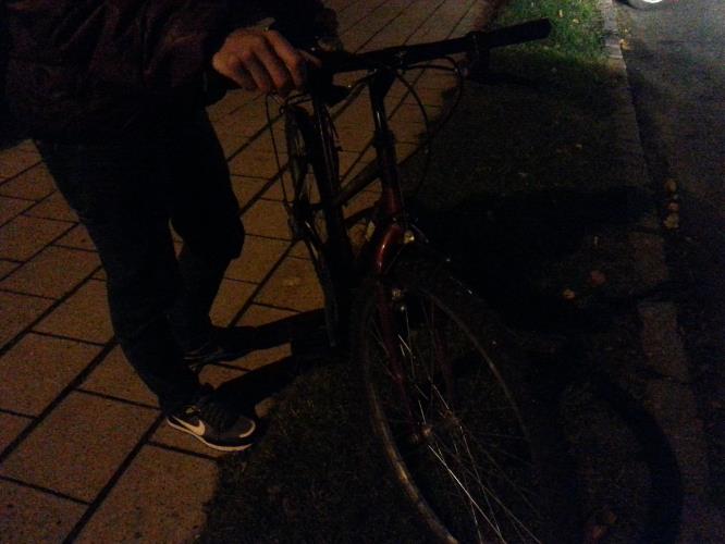 kontrola cyklistů
