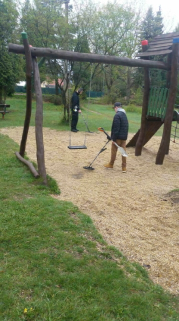 kontrola dětských hřišť