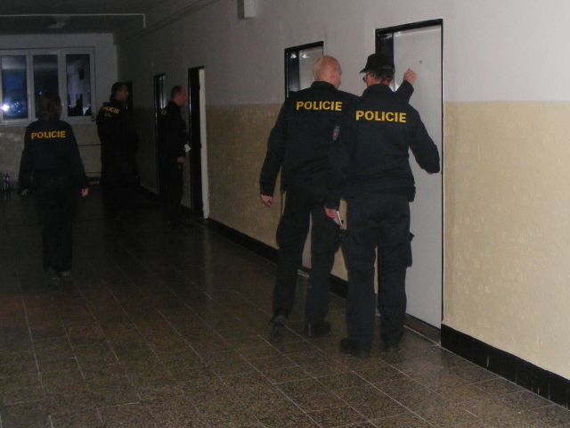 kontrola ubytoven cizinců 17.10.2011