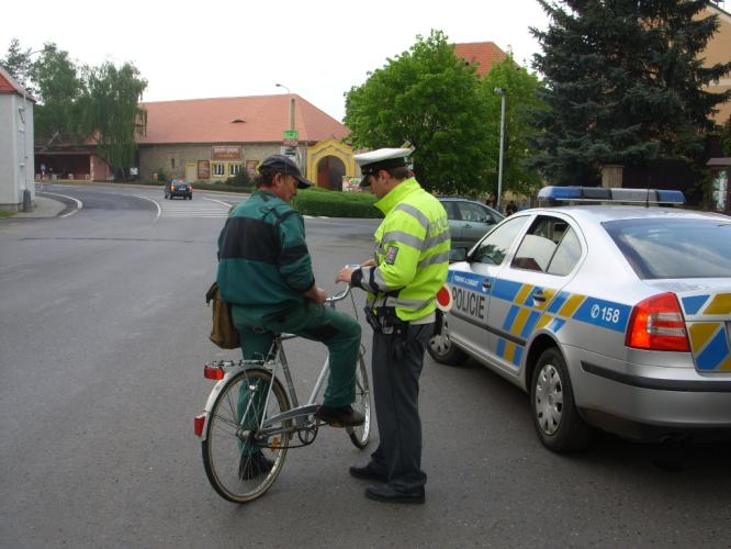 kontroly cyklistů