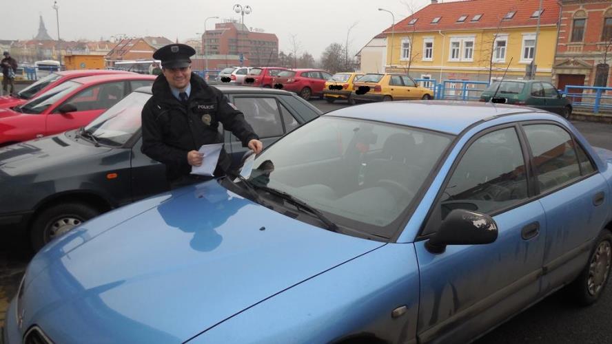 letáček za stěrače