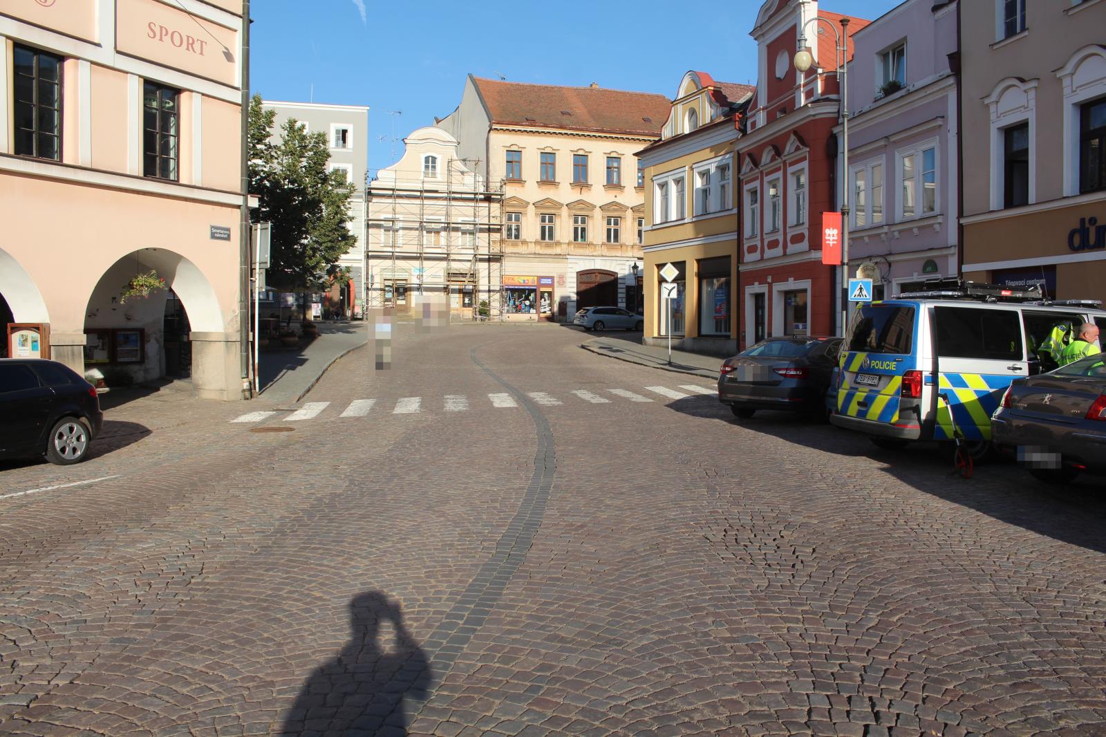 místo dopravní nehody