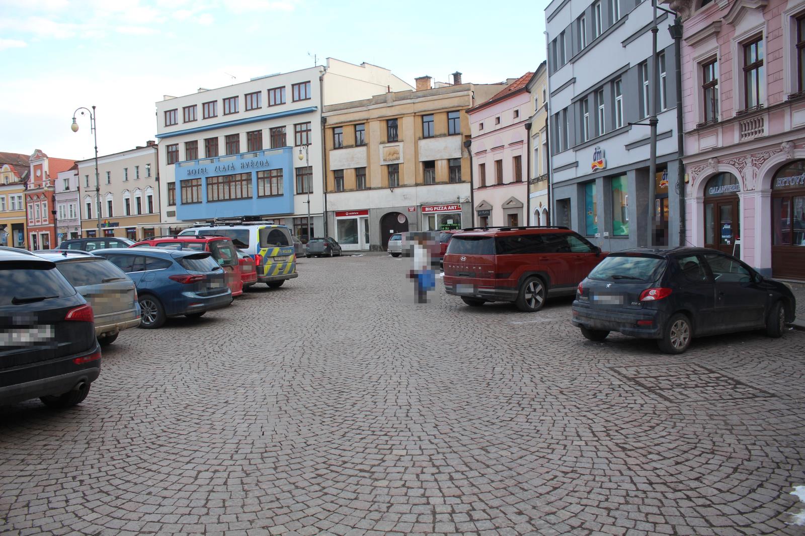 místo dopravní nehody