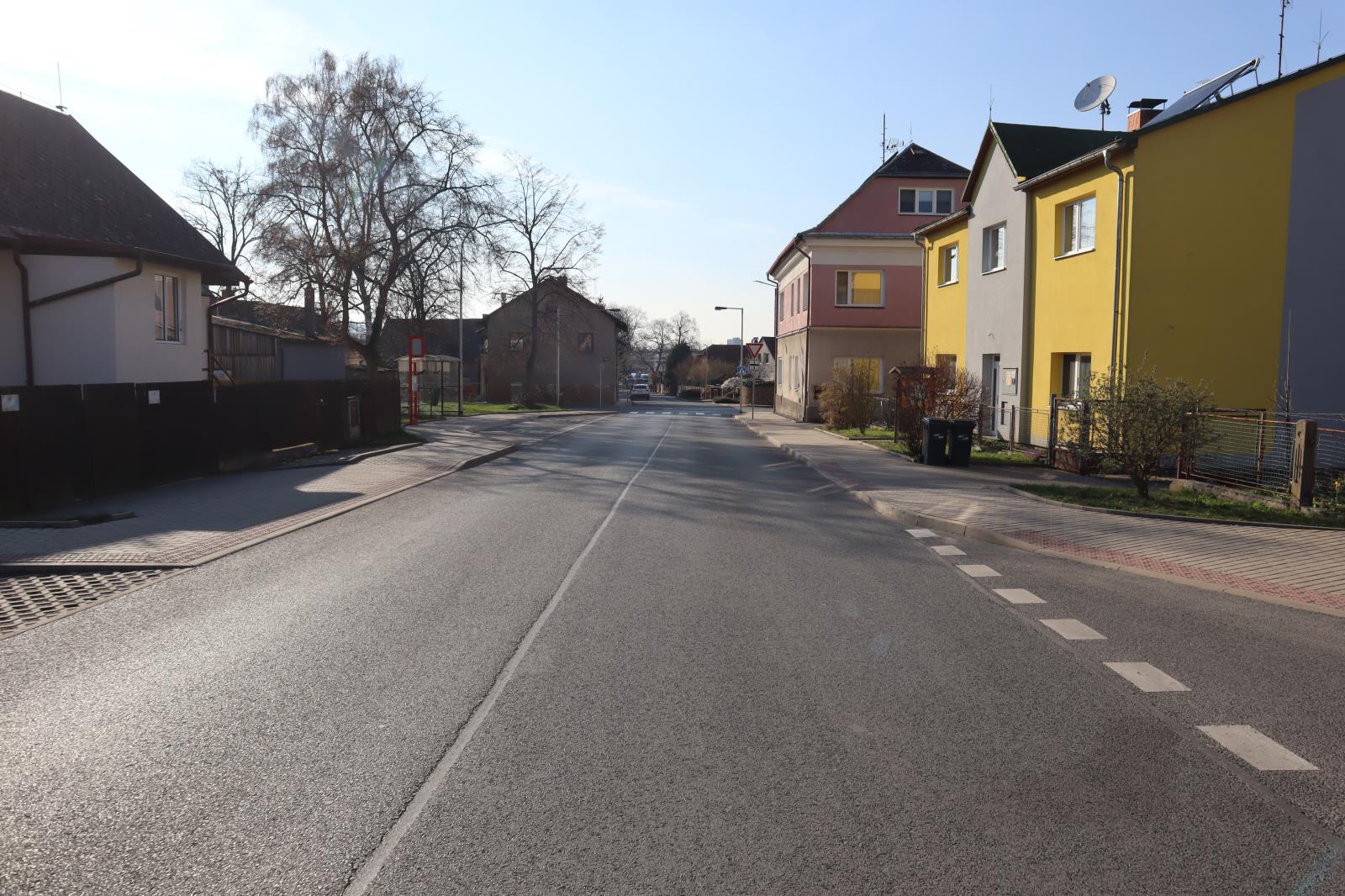 místo havárie cyklisty