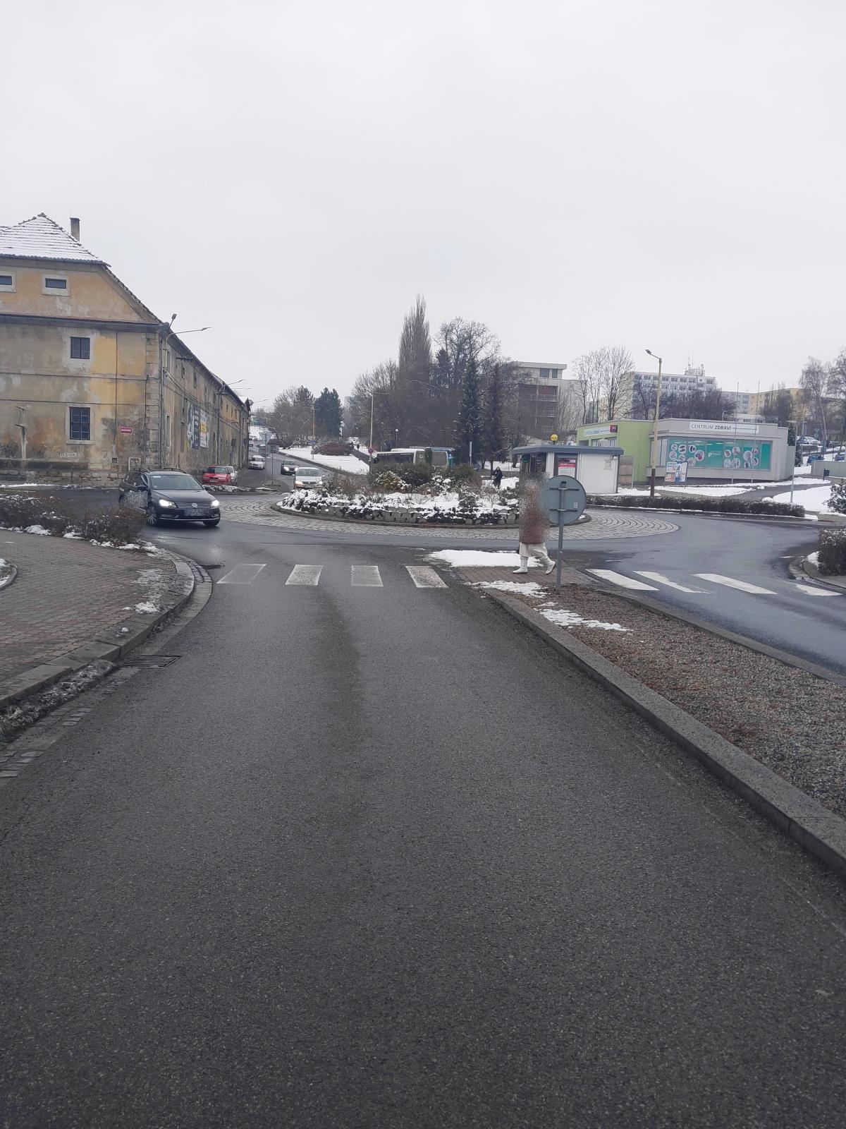 místo nehodové události 1