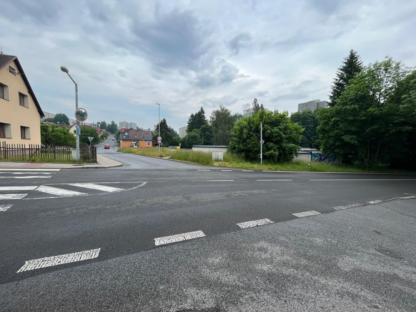 místo zákroku proti řidičce Suzuki
