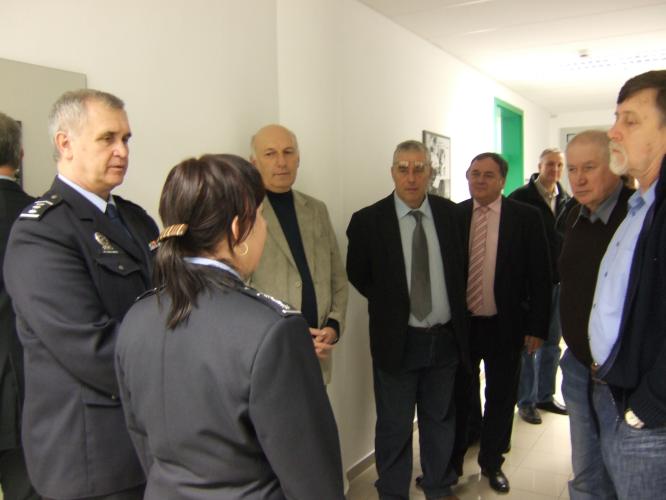 návštěva operačního střediska