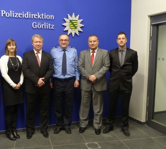 návštěva policejního ředitelství v Görlitz