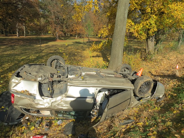 nehoda mezi Dobroticemi a Holešovem