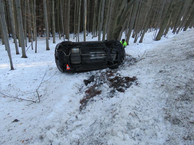 nehoda na Bystřicku