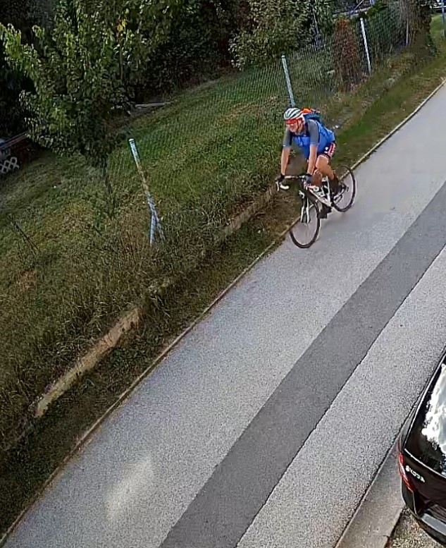 neznámý cyklista