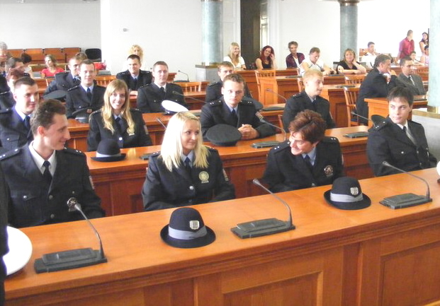 nováčci policie
