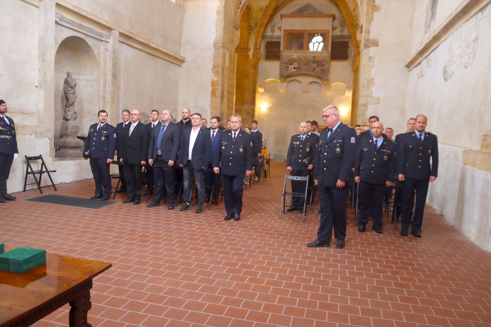 ocenění policistů